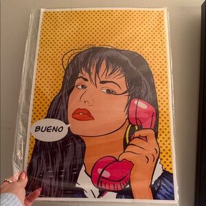 Pop Art Style Selena Poster!